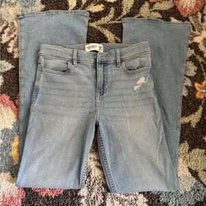 abercrombie kids Flare Distressed Jeans